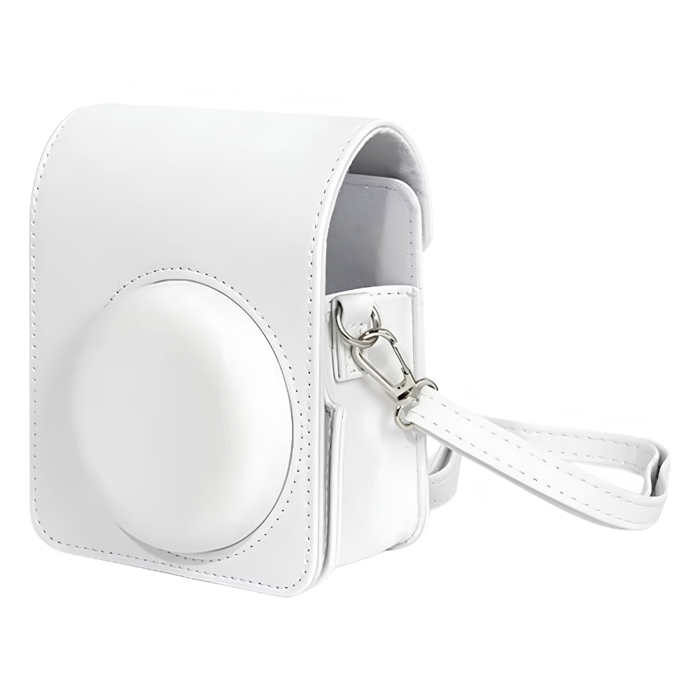 Pikxi Instax Mini 13 Camera Bag PU Leather Protective Case with Adjustable Shoulder Strap | BMS13