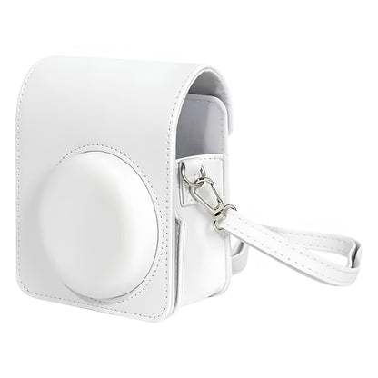 Pikxi Instax Mini 13 Camera Bag PU Leather Protective Case with Adjustable Shoulder Strap | BMS13