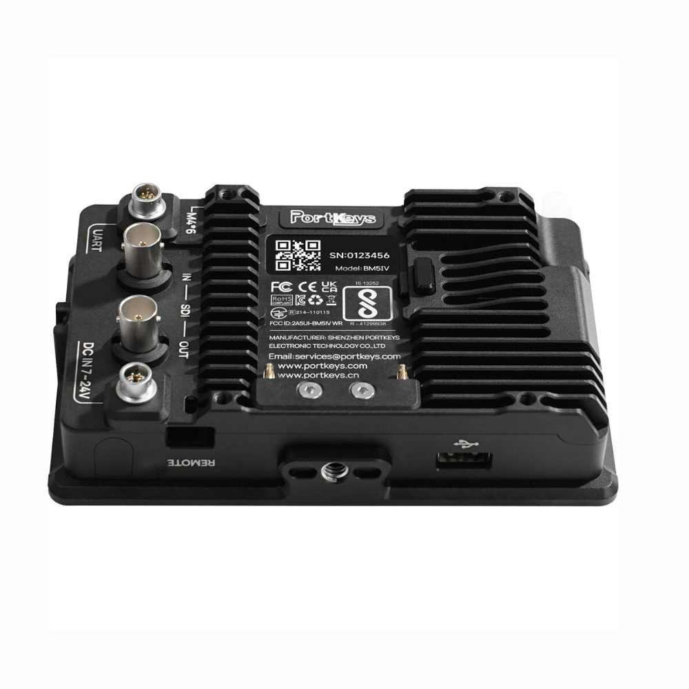 PORTKEYS BM5 IV WR 5.5" HDR Touchscreen HDMI/SDI Camera Field Monitor Wired/Wireless Camera Control