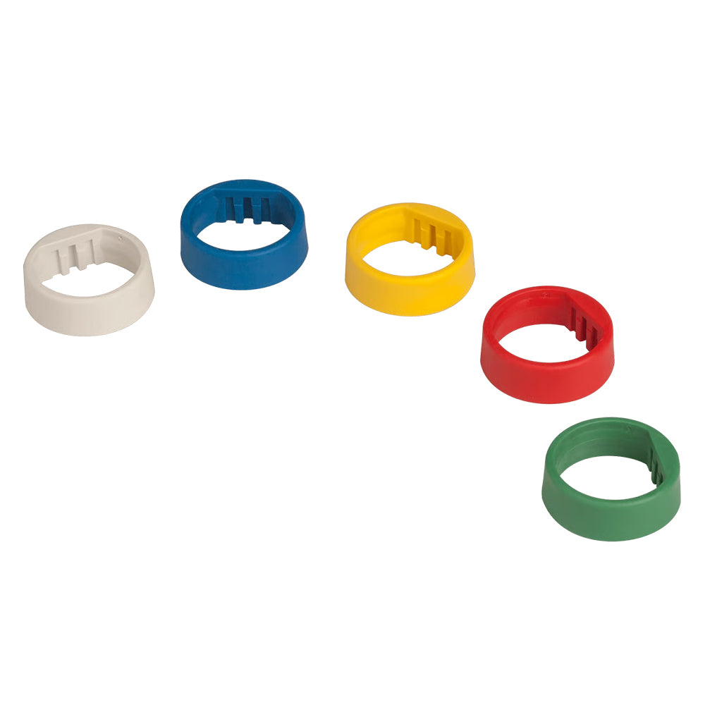 SHURE WA615M / WA616M Multi-Colored Handheld Microphone ID Rings
