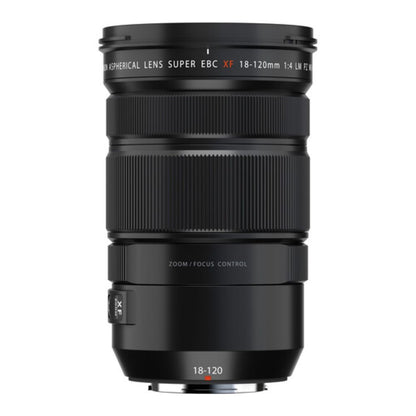 FUJIFILM XF 18-120mm f/4 LM PZ WR X-Mount Autofocus Power Zoom Lens for APS-C Crop Sensor Fujifilm Mirrorless Cameras