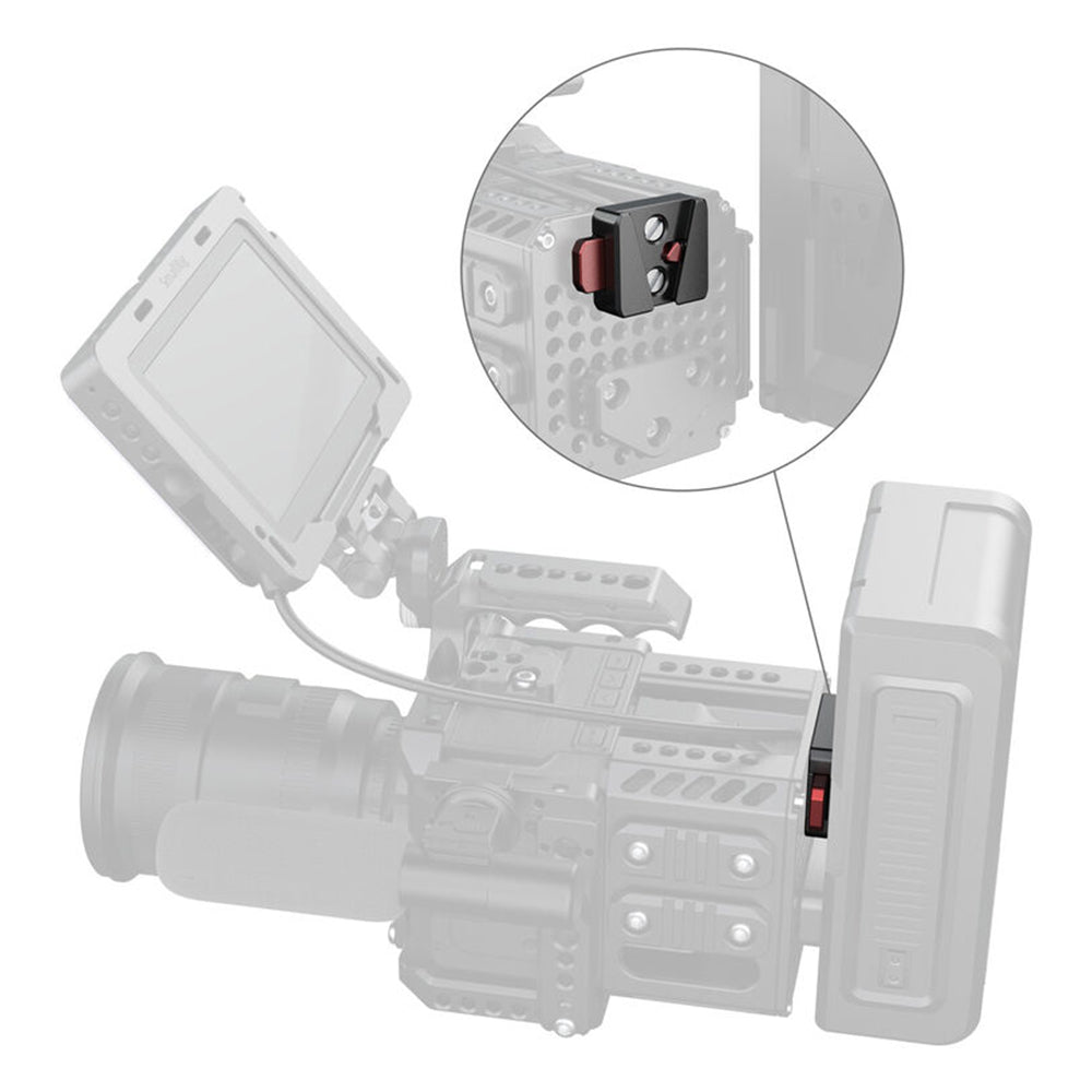 SmallRig QR Quick Release V-Lock Assembly Mount Plate Kit