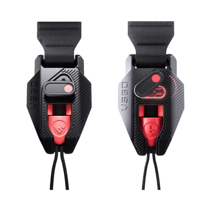 VSGO Black Snipe Urban Camera Wrist Strap with Adjustable Wristband with V-Lock QR Quick Release Hook and Buckle