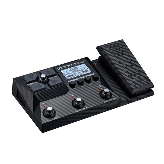 Zoom G2X Four Guitar Instrument Multi-Effects Pedal with Expression Pedal, 79 Built In Effects, Up to 6 + 1 Pedal Simultaneous Effects Activation, Integrated Looper and Rhythm Machine for Live Musical Performance and Recordings