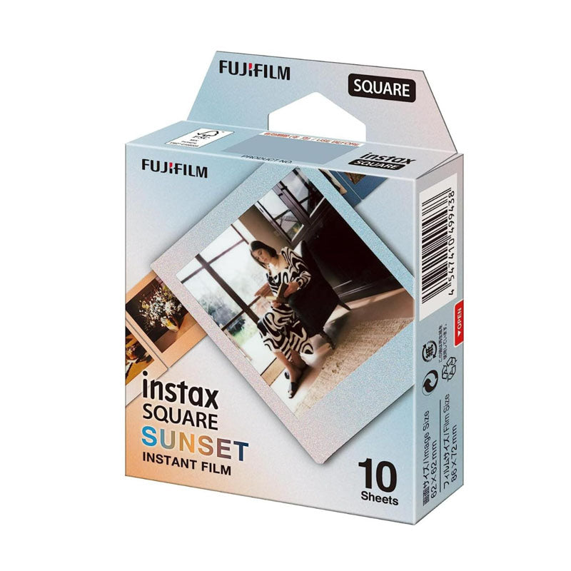 FUJIFILM Instax Square Sunset Film 10s (10 Sheets) Single Pack