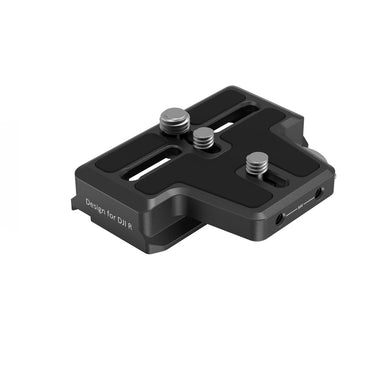 SmallRig Extended Arca-Type QR Quick Release Plate with Rubber Padding, Magnetic Flat Screwdriver and 1/4"-20 & 3/8"-16 Mounting Screws with Aluminum & Stainless Steel Construction for DJI RS 2/RSC2 Gimbals 3162B