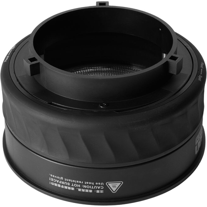 Amaran by Aputure Mini Reflector Bowens S Mount Silver Interior 25 Degree Beam Angle for Ray 60C & 120C COB LED Lights