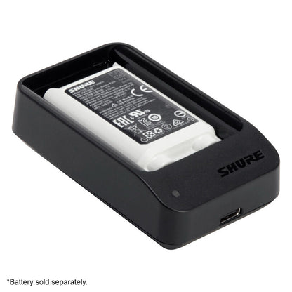 Shure SB903 1200mAh Rechargeable Battery + SBC10‑903 Single‑Bay / SBC203 Dual‑Bay Charger Station