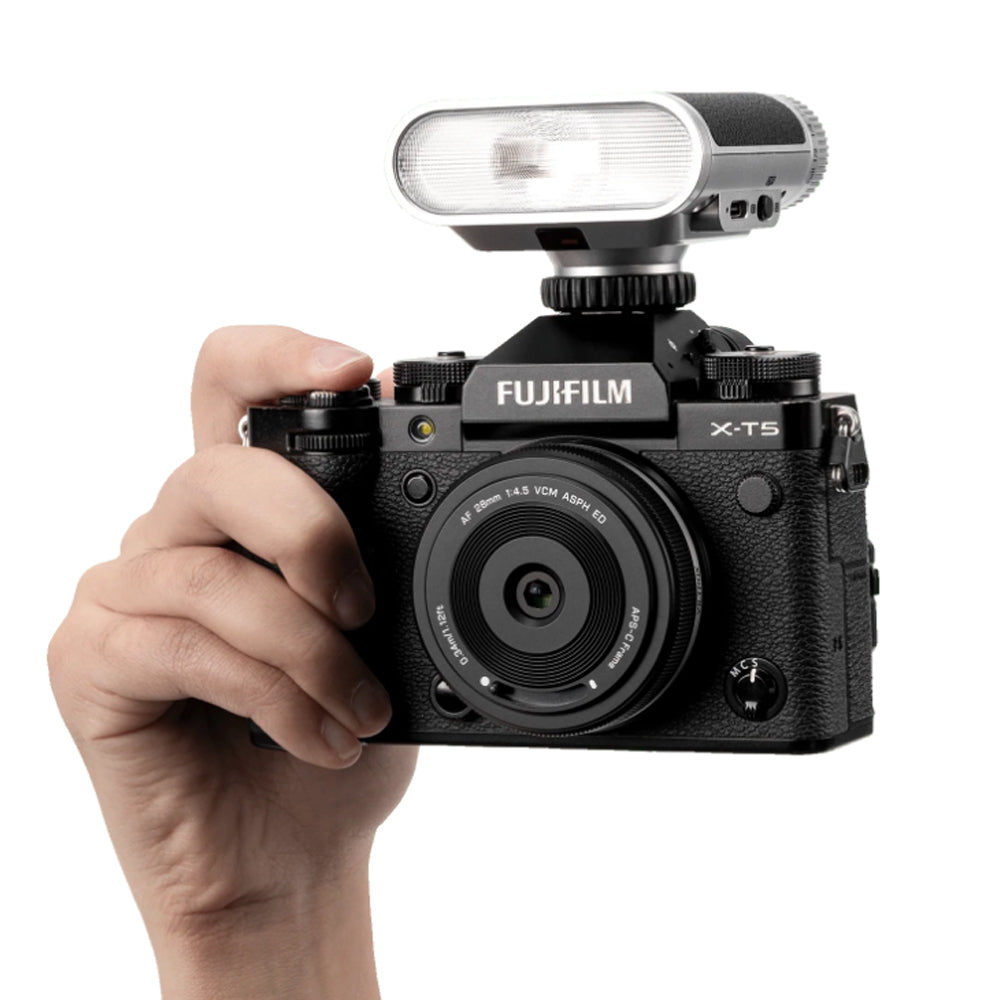 Viltrox Z1 Vintage Camera Flash Retro-Style Compact Speedlight with Manual Mode, GN21 ISO 100, 7-Level Brightness, Lightweight Built-In Rechargeable Battery for DLRS, SLR & Mirrorless Cameras