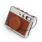 Pikxi Instax Mini EVO Camera PU Leather Protective Cover Lens Cap with Anchor Loops