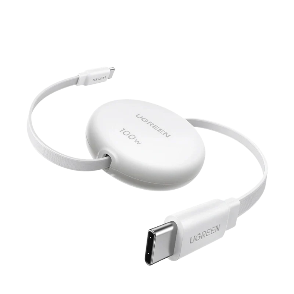 UGREEN Nexode 1M USB-C to USB-C 100W PD Fast Charging Retractable Cable