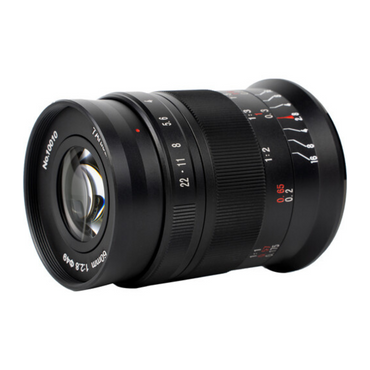 7Artisans 60mm F/2.8 Mark II APS-C Format Fujifilm X Mount Macro Telephoto Prime Lens MF Manual Focus for Mirrorless Cameras