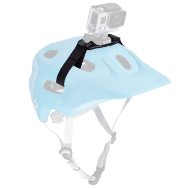 GoPro Strap Mount Fully Adjustable for Vented Helmets fits Base Plate and QR Quick Release GOPRO Action Camera Housing for POV Video | GVHS30