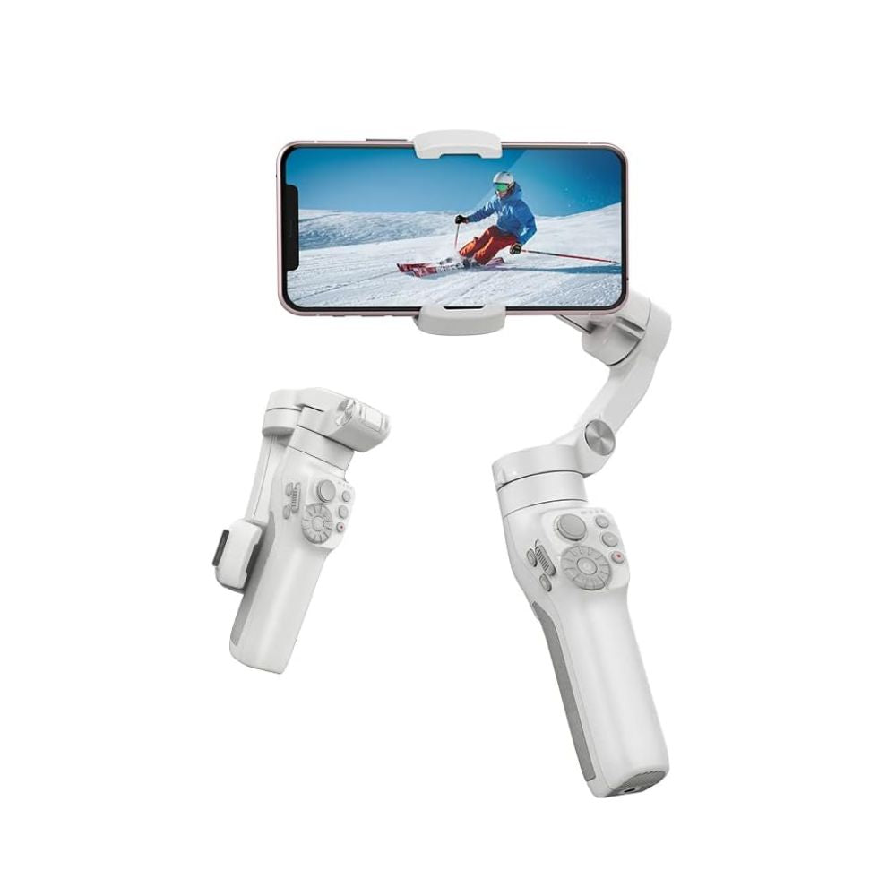 FeiyuTech Vimble 3 / 3 SE 3-Axis Smartphone Gimbal Stabilizer with 1300mAh Built-In Battery, Magnetic Accessory Mountfor iPhone and Android Phone, Huawei, Samsung Galaxy, Google Pixel, OnePlus, Xiaomi, Oppo, Vivo, etc. | Feiyu Vimble 3