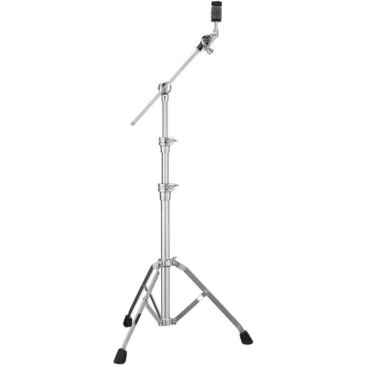 Pearl BC930S Lightweight Cymbal Boom Stand with Convertible Single Braced Tripod Uni-Lock Tilter Solid Steel Arm Non-Slip Feet