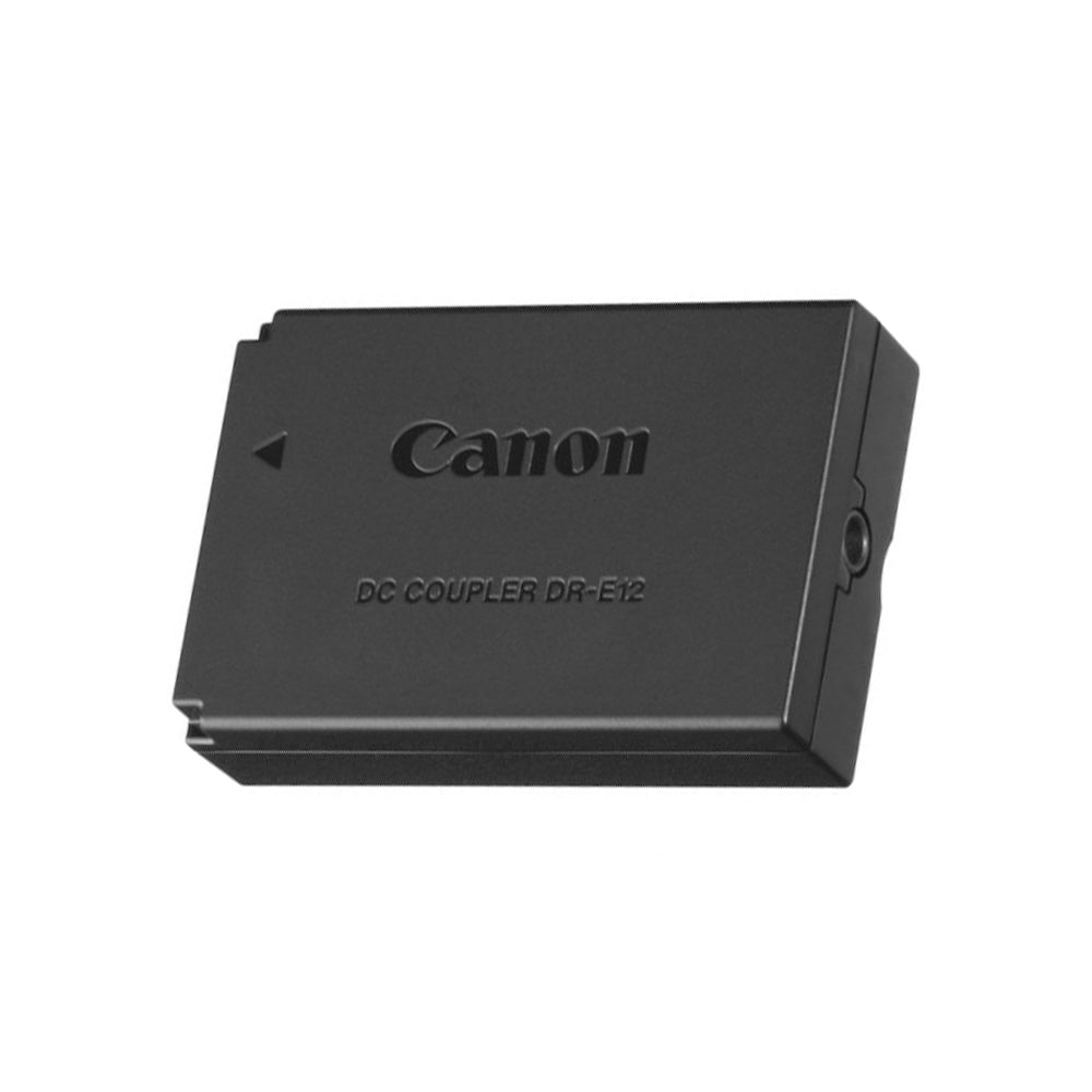 Canon DR-E12 DC Coupler LP-E12 Dummy Battery for CA-PS700 AC Adapter and EOS M, M10, M50, M100, PowerShot SX70 HS Digital Camera etc. Photography
