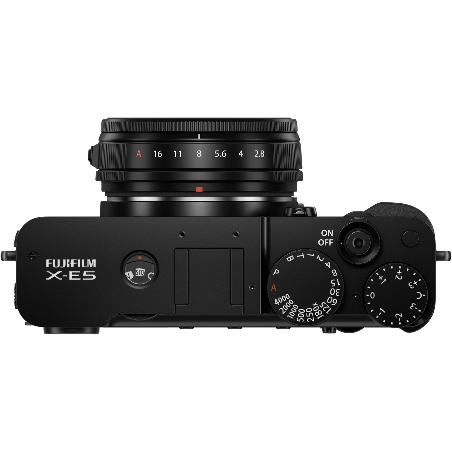 FUJIFILM X-E5 Mirrorless Camera with XF 23mm F/2.8 R WR Lens 40.2MP X-Trans CMOS 5 HR Sensor, 6.2K Video, Configurable Film Simulation Modes, Weather-Resistant Lens, SDXC UHS-II Card Slot, 3.0" 3-Axis Touchscreen LCD for Photography | Black