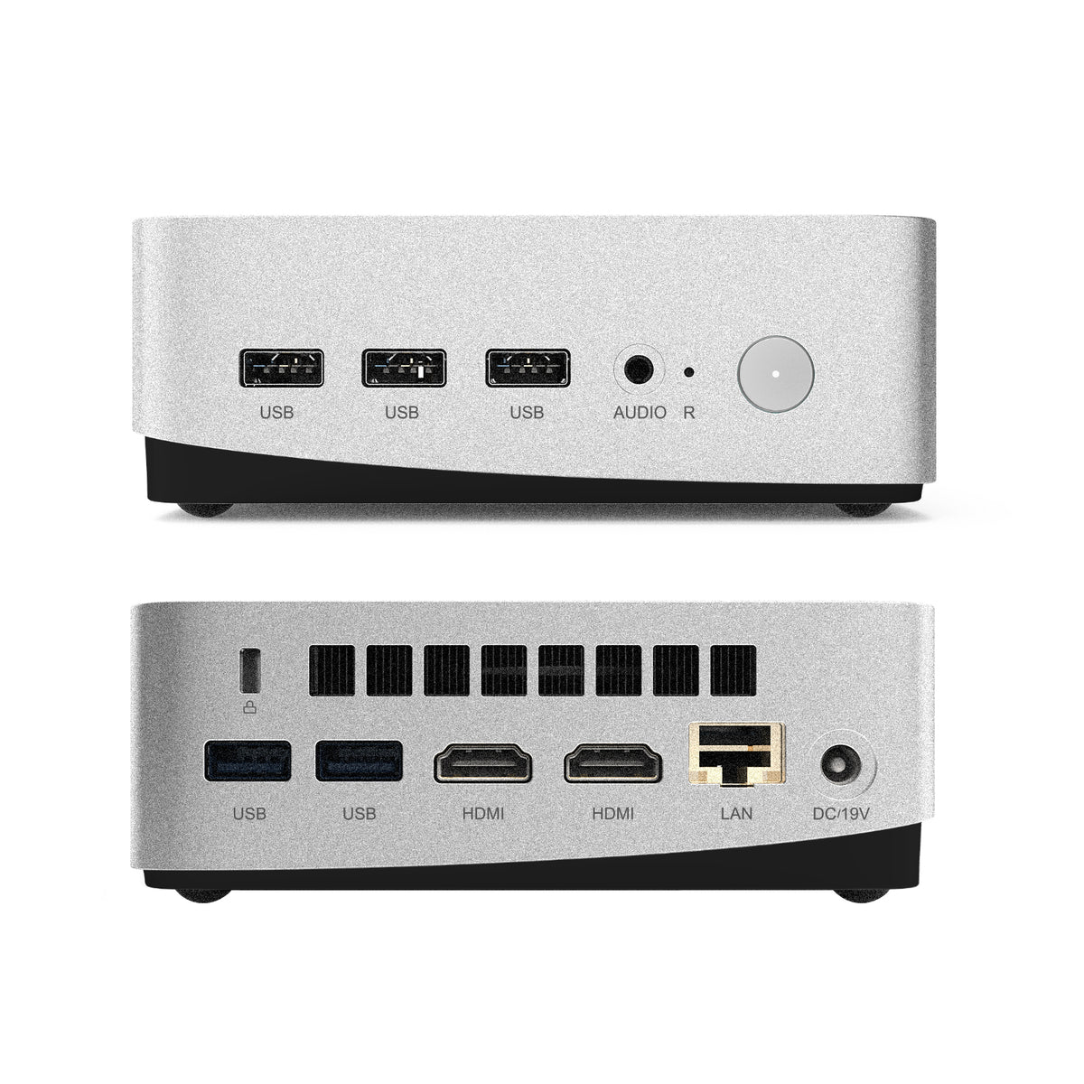 LeaderHub LP5C Mini PC w/ Intel Core i5-12450HX 16GB DDR4 512GB SSD Dual 4K 60Hz HDMI