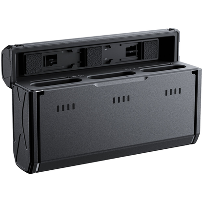 TELESIN NP-BX1 (2-Pack) 1090mAh Rechargeable Battery and Triple Bay Charger for Select Sony Cameras