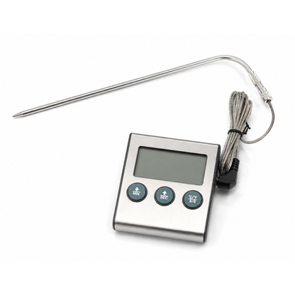 Eagletech Oven Probe Chicken/Steak Meat BBQ Grill Fry Thermometer Kitchen Food Cooking with Alarm