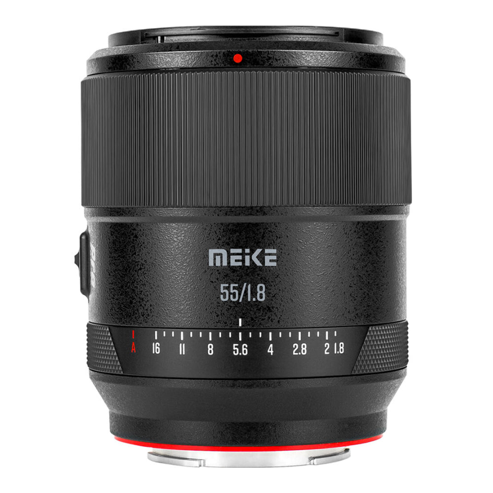 Meike 55mm F/1.8 Pro AF Portrait-Length Prime Lens Full Frame FUJIFILM X Mount, Fast Aperture, Autofocus / Manual Focus Mode, STM Stepping Motor and USB Port for Firmware Upgrades for Photography