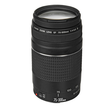 Canon EF 75-300mm f/4-5.6 III Standard to Medium Telephoto Zoom Lens for EF-Mount Full-frame Digital SLR / DSLR Cameras