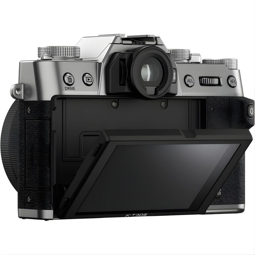 FUJIFILM X-T30 III Mirrorless Camera with XC 13-33mm f/3.5-6.3 OIS Lens - Silver
