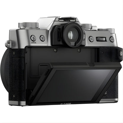 FUJIFILM X-T30 III Mirrorless Camera with XC 13-33mm f/3.5-6.3 OIS Lens - Silver