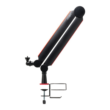 JOBY Wavo Microphone Boom Arm with Padded Desk Clamp, Ball Head for Precise Positioning, and 1kg Load Capacity for Streaming, Podcasting, and Home Studio | 1803