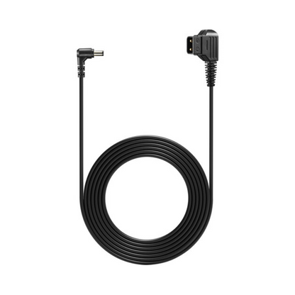 Godox D-TAP to Right Angle DC Male to Male for ML30 | ML30BI LED Light V-Mount Power Source Connector Cable Shielded PVC for Studio Lighting Equipment | ML-C1