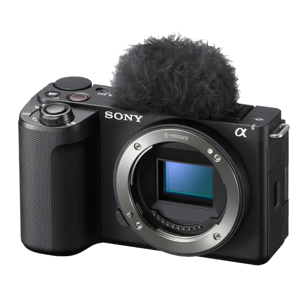 Sony ZV-E10 II Body with 16–50mm f/3.5–5.6 OSS II Lens E-mount Vlogging Mirrorless Camera Kit 26MP APS-C Exmor R CMOS Sensor BIONZ XR Image Processor 4K 60fps Video Recording Articulating LCD Touch Screen 3-Capsule Microphone | ZVE10 II