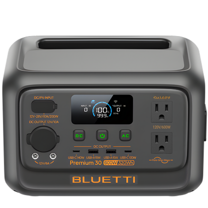 BLUETTI Premium 30 V2 600W Portable Power Station