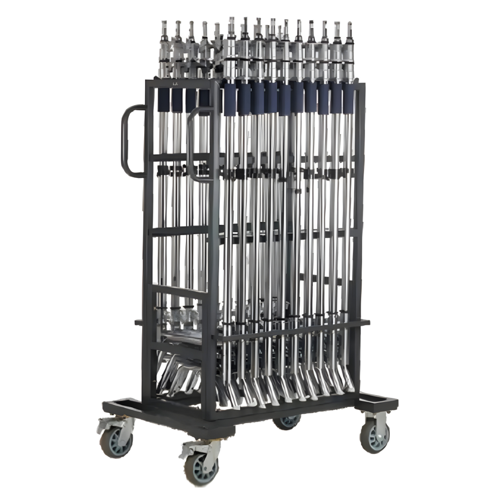 Dearkol Heavy Duty Grip Cart with 200kg Load Capacity 6"- 8" Caster Wheels and Steel & Aluminum Construction | DK-008, DK-015