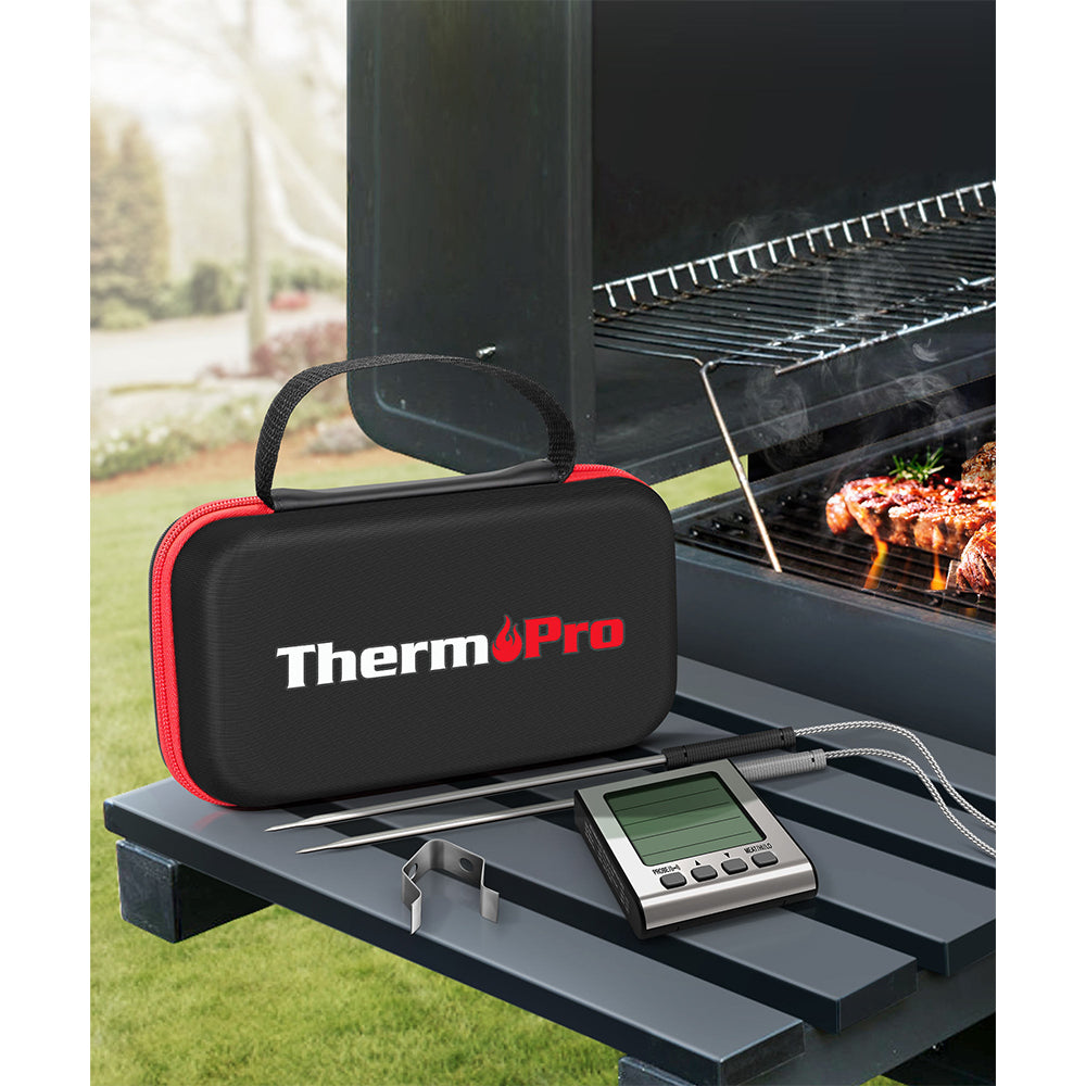 ThermoPro Hard Carrying Case Storage Bag for TP20, TP08S, TP07, TP16, TP16S, TP17 & TP17H Wireless Meat Thermometers & Accessories with Shockproof, Water Resistant, EVA Storage | TP99 | TP98