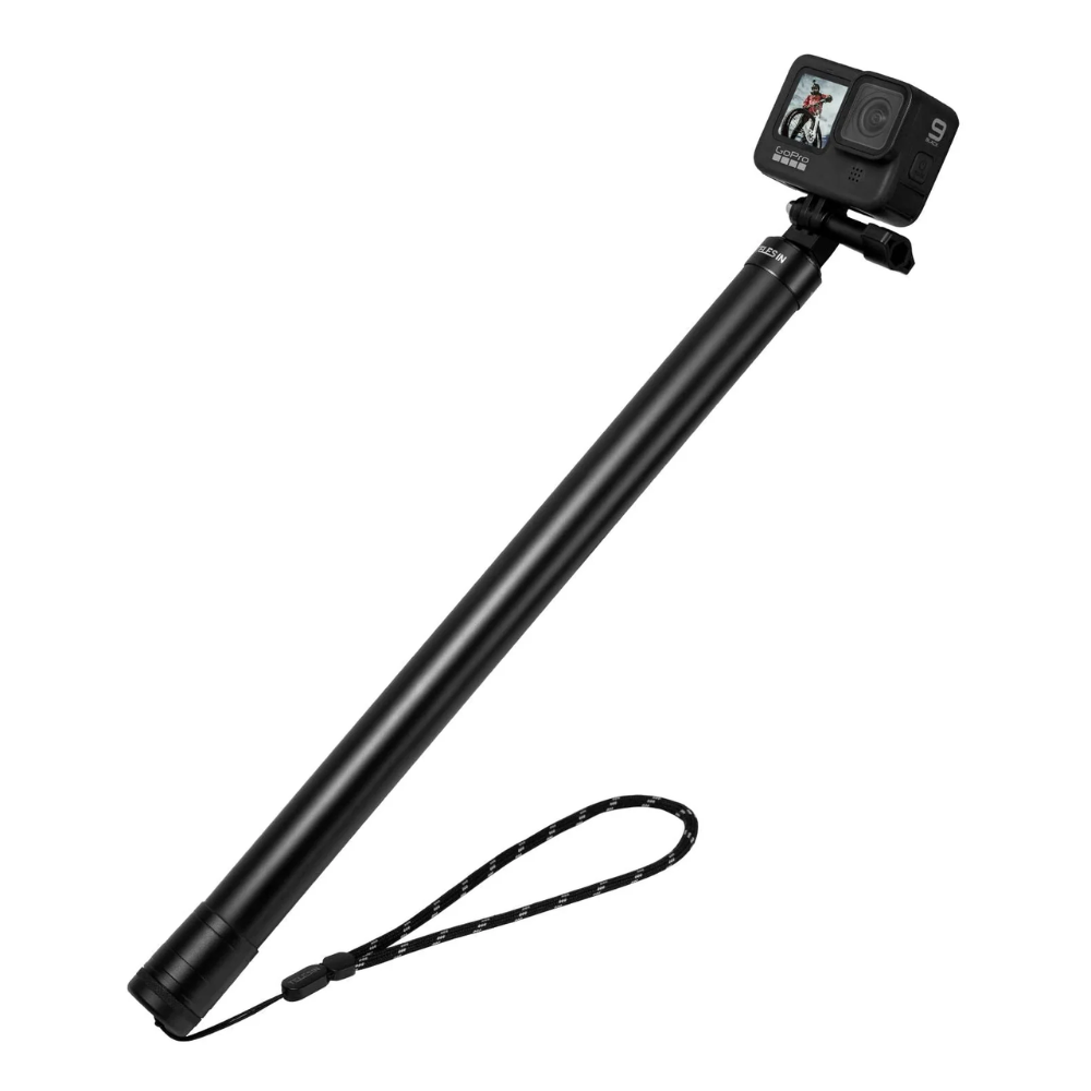 TELESIN Carbon Fiber Selfie Stick for GoPro & Action Cameras