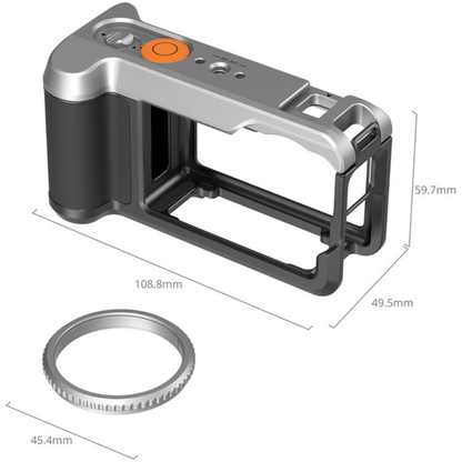 SmallRig Street Photography Cage Kit for DJI Osmo Action 6 w/ Grip, Cold Shoe, 1/4"-20 Mount | 5891
