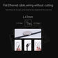 ORICO 3 Meters Cat6 RJ45 Ethernet LAN Male to Male Flat Cable with 1000Mbps Gigabit Bandwidth for PC Desktop Computer Laptop Router | PUG-C6B
