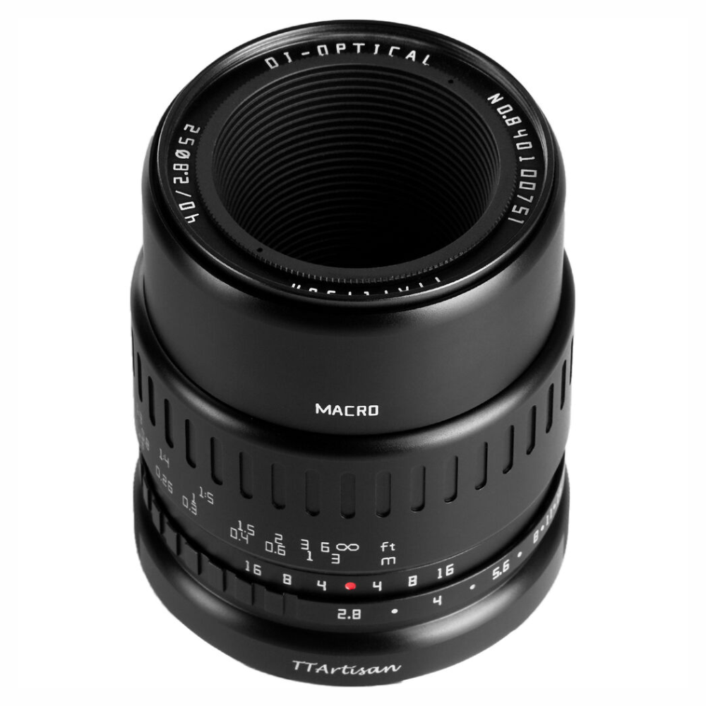 TTArtisan 40mm f/2.8 APS-C Format Nikon Z Mount Macro Prime Portrait Lens with Large Aperture, ED Glass, Manual Focus Mode, 1:1 Magnification and Smooth Bokeh for Mirrorless Camera Photography