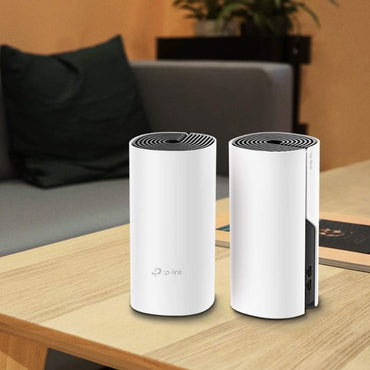 TP-Link Deco 2-Pack AC1200 Whole Home Dual Band Mesh Wi-Fi System 2-in-1 Router and Access Point High-Speed 867Mbps 5GHz / 300Mbps 2.4GHz with Up to 100-Device Simultaneous Connection, Amazon Alexa Voice Control TP LINK TPLINK Mesh Wifi