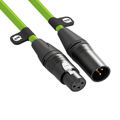 RODE Premium XLR Cable Male to Female (3 meters / 6 meters) with Professiol-grade Care Cabling and Neutrik Connectors - Extremely Low Noise with Ultra-clean Sigl Transfer for Microphones to Audio Equipment