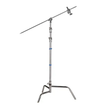 Dearkol DC-2 Unique Collar 3220mm Heavy Duty C-Stand with Sliding Adjustable Leg, 10kg Load Capacity