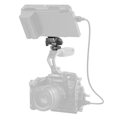SmallRig HawkLock Quick Release TO Rail & Clamp Support Mount with 1/4" Screw & Locating Pins for Camera Field Monitors, Microphones, Video Lights & H21 Cold Shoe Mount for Camera's Hot Shoe Mount, Cages, Handles | 4888
