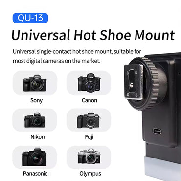 Pxel QU-13 Universal Mini On-Camera Flash