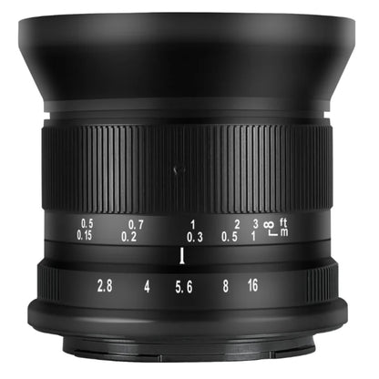 7Artisans 12mm F/2.8 Mark II APS-C Format Nikon Z Mount Wide Angle Prime Lens MF Manual Focus Large Aperture for Mirrorless Cameras