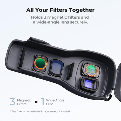K&F Concept Protective Case for DJI Osmo Pocket 4/3, Hard Shell Camera Cover w/ Soft Lined Interior