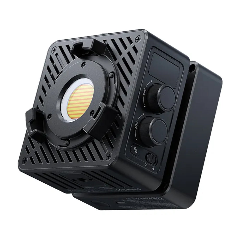 Ulanzi EC65 65W Portable Bi-Color LED Video Light, 2700k-6500k, App Control, Optical Condenser, Reflector, Diffuser, Battery 96Wh