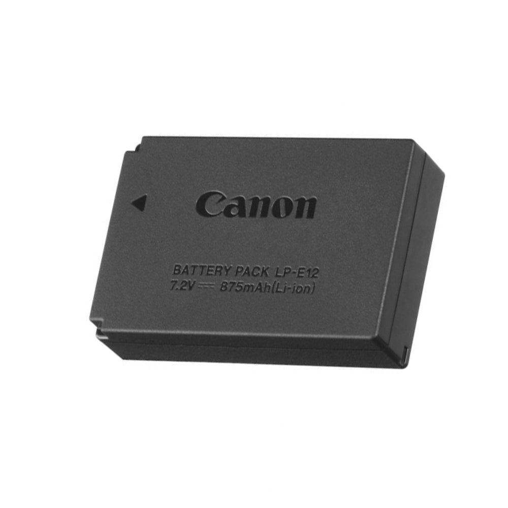 Canon LP-E12 Rechargeable Battery Lithium-Ion 7.2V 875mAh for EOS M, M2, M10, M50, M100, 100D, Kiss M, Kiss X7, Rebel SL1, PowerShot SX70 HS Digital Camera etc. Photography
