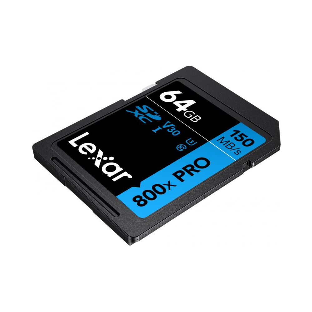Lexar BLUE Series High-Performance 800X SDHC / SDXC 32GB 64GB 128GB UHS-I Class 10 SD Card with 120 MB/S Read Speed LEXAR LSD0800P032G-BNNNG, LSD0800P064G-BNNNG, LSD0800P128G-BNNNG