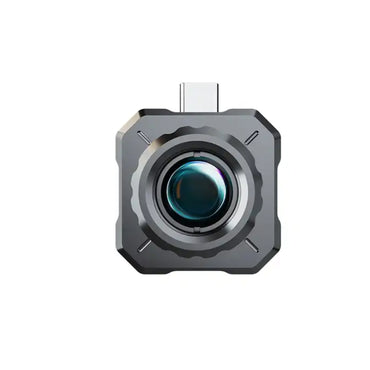 Noyafa NF-588E USB-C Smartphone Telephoto Infrared Thermal Imager Camera with Camera and Phone Holder, Handle Grip, Type C Male to Female Cable, Hard Case, Photo & Video Capture Mode, Temperature Tracker, Compass, GPS for Android Phones