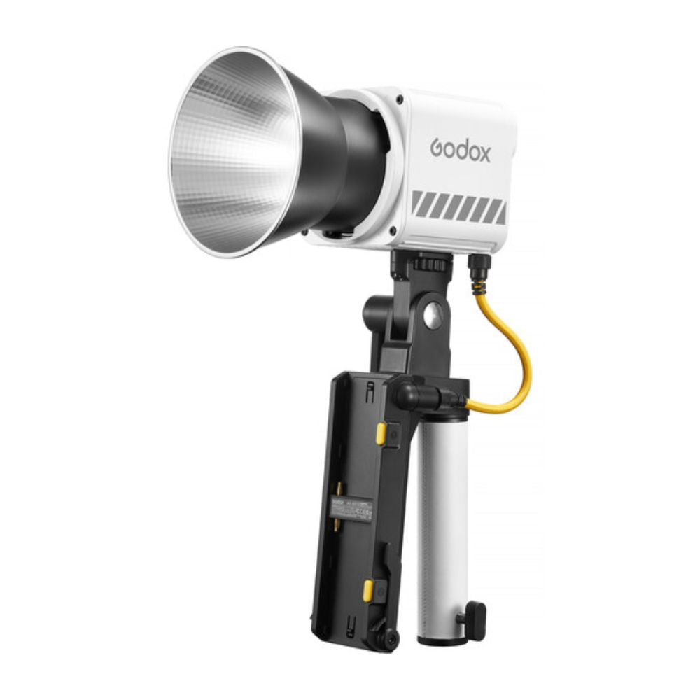 Godox Battery Handgrip for ML60IIBi LED Monolight with V-Mount / NP-F Battery Plate and Power Supply Cord | AK-B01 AK-B02